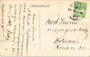 1911 Nagykálló, M. kir. állami elmegyógyintézet, tébolyda, piac. W.L. Bp. 2203