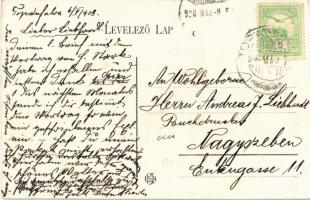 1908 Topánfalva, Topersdorf, Campeni; Csiky ház, Csiky Testvérek üzlete Kolozsvárról (EK)