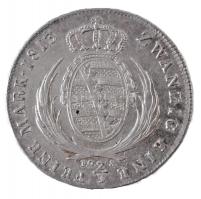Német Államok / Szászország-Albertine 1813IGS 2/3T Ag "III. Frigyes Ágost" Drezda (14,04g)...