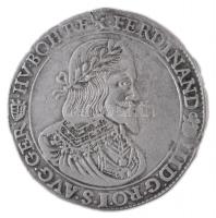 1648K-B Tallér Ag III. Ferdinánd Körmöcbánya (28,27g) T:2- rep. / Hungary 1648K-B Thaler Ag Ferdinand III Kremnitz (28,27g) C:VF crack Huszár 1241., Unger II: 939.a