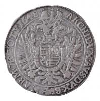 1648K-B Tallér Ag "III. Ferdinánd" Körmöcbánya (28,27g) T:2- rep. / Hungary 1648K-B Thaler...