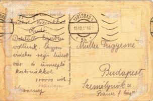 1912 Karlovy Vary, Karlsbad; Russische Kirche / Russian Orthodox church (glue marks)