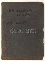 Dr. Gurmai Mihály: Az üveg. Kolozsvár, 1943, Minerva. Későbbi papír kötésben (kiadó borító helyett)....