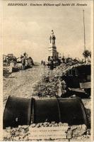 Fogliano Redipuglia, Cimitero Militare agli Invitti III. Armata / military cemetery, war cemetery of the Italian Third Army. Fotografia G. Peluchetti (from postcard booklet)