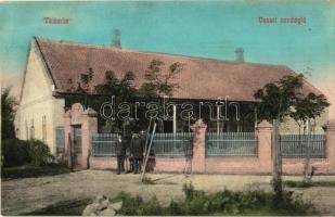 1915 Temerin, vasúti vendéglő. 251. Schröder / railway restaurant + K.u.K. Feldspital No. 4/8.