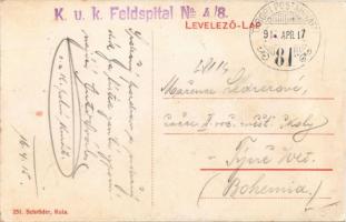 1915 Temerin, vasúti vendéglő. 251. Schröder / railway restaurant + "K.u.K. Feldspital No. 4/8....