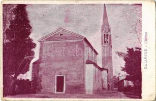 Gaiarine, Chiesa / church. Editore Elia Tonon (worn corners)