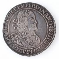 1651K-B Tallér Ag III. Ferdinánd Körmöcbánya (28,63g) T:2 ph. / Hungary 1651K-B Thaler Ag Ferdinand III Kremnitz (28,63g) C:XF edge error Huszár 1241., Unger II: 939.a