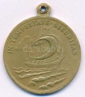 DN "S. GEORGIUS EQUITUM PATRONUS / IN TEMPESTATE SECURITAS" Szent György fém medál füllel ...