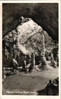 Budapest III. Pálvölgyi cseppkőbarlang a Pannónia Turista Egyesület kezelésében, Scholtz terem. Szépvölgyi út 162.