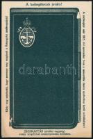 A flottaegylet zsebnaptárának reklámja