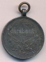 1917. "Károly Bronz Vitézségi Érem" Br kitüntetés mellszalag nélkül. Szign.: Kautsch (31mm...
