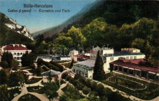 Herkulesfürdő casino and park