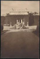cca 1930 Balatonfüred, szénsavfürdő, fotó, 8×5,5 cm