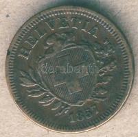 Svájc 1857. 1R T:3 R!