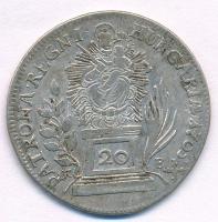 1765K-B 20kr Ag "Mária Terézia" (6,51g) T:2 
Hungary 1765K-B 20 kreuzer Ag "Maria Th...