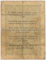 1848. 2Ft "Kossuth bankó" T:III- hajtás mentén szakadás
Adamo G106