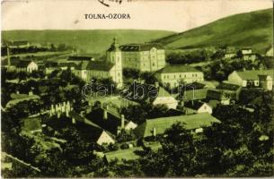 1926 Ozora, Tolna-Ozora; látkép, Ozorai Pipó vára. Hamar és Raisz kiadása (EK)