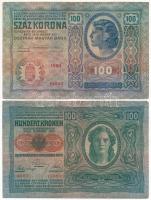 1902-1923. 8db-os korona bankjegy tétel T:III,III-