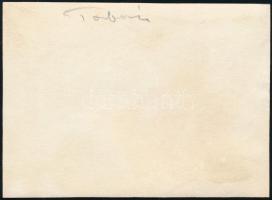 cca 1930 Budapest, tabáni részlet, fotó, 6×8,5 cm