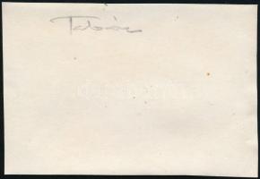 cca 1930 Budapest, tabáni részlet, fotó, 5,5×8 cm