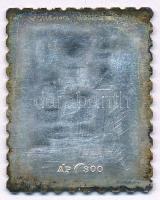 DN "Állami Biztosító" Ag bélyegérem (~3,20g/0.800/22x27mm) T:1- (PP) patina