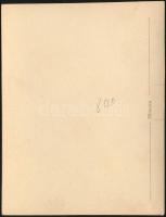 cca 1920-1940 Százados portréja, I. világháborús kitüntetésekkel, fotó, 8x6 cm