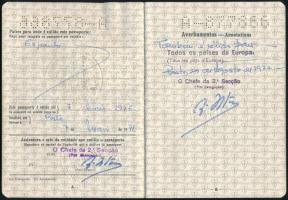 1971 Portugál útlevél / Portuguese passport