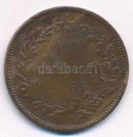 Olaszország 1866M 10c Br "II. Viktor Emánuel" T:3
Italy 1866M 10 Centesimi Br "Vitto...