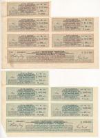 Budapest 1925. "Magyar Királyság 5%-kal kamatozó járadékkölcsön" államadóssági kötvénye 25...