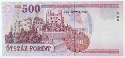 2001. 500Ft "EA 0000043" alacsony sorszám T:I / Hungary 2001. 500 Forint "EA 0000043&...