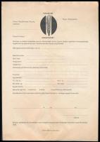 1989 Formanyomtatvány mezőgazdasági ingatlan visszaadása tárgyában, 2 db