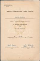 1964 Bp., Magyar Népköztársaság Elnöki Tanácsa munka érdemrendet adományozó oklevele, valamint egy fotó az átadásról
