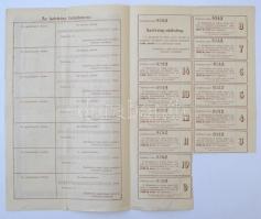 Dombóvár 1920. "Dombóvár és vidéke üzemi, termelő és értékesítő szövetkezet"üzletrésze 500...