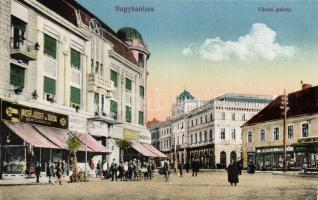 Nagykanizsa city hall and department store