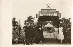 1933 Gödöllő, Salgótarjáni Kőszénbánya rt. cserkészcsapatai. Magyar felvétel / Hungarian scout group in the World Jamboree. photo