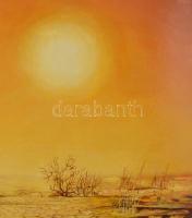 Somogyi-Soma László (1927-2004): Nyár. Olaj, farost, jelzett, datált (85), keretben, 60×80 cm