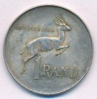 Dél-Afrika 1966.1R angol felirattal T:1- patina South Africa 1966. 1 Rand Ag with English legend C:AU patina Krause KM#71.1