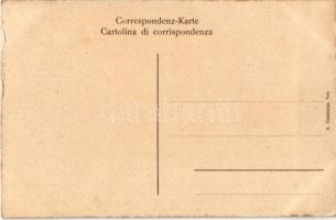 Pola, Pula; K.u.K. Kriegsmarine Matrose. G. Costalunga / Austro-Hungarian Navy montage with mariner,...