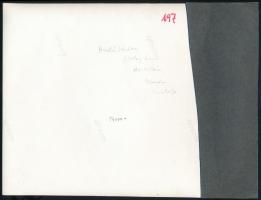 cca 1941-1944 Homlok Sándor, Csatay Lajos, Kéri Kálmán, Szombathelyi tábornokok fotója,(Kárpátok?), ...