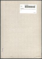 Szecsödy jelzéssel: Város és folyó. Akrill, karton 25x35 cm