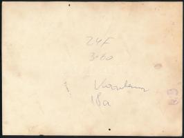 cca 1920-1930 Nyugállományú lovassági tábornok, társasági egyenruhában, magas rangú kitüntetésekkel,...