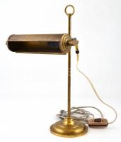Réz íróasztali lámpa 43 cm