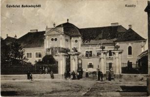 1917 Szécsény, Forgách kastély. Glattstein Adolf kiadása (Rb)