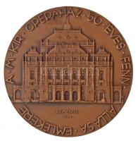 Reményi József (1887-1977) 1934. "A M. Kir. Operaház 50 éves fennállásának emlékére" Br em...