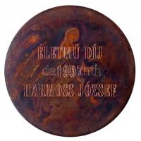 1997. "MALÉV Részvénytársaságért" egyoldalas Br plakett, hátoldala gravírozva "ÉLETMŰ...