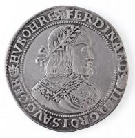 1653K-B Tallér Ag III. Ferdinánd Körmöcbánya (28,31g) T:2- lyuktömés / Hungary 1653K-B Thaler Ag Ferdinand III Kremnitz (28,31g) C:VF plugged hole Huszár: 1241-1242., Unger II.: 939.a
