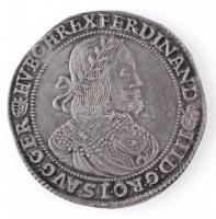 1659K-B Tallér Ag III. Ferdinánd Körmöcbánya (28,09g) T:1-,2 / Hungary 1659K-B Thaler Ag Ferdinand III Kremnitz (28,09g) C:AU,XF  Huszár: 1241-1242., Unger II.: 939.a