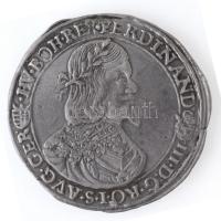 1641K-B 1/2 Tallér Ag III. Ferdinánd Körmöcbánya (14,13g) T:2,2- lyuktömés / Hungary 1641K-B 1/2 Thaler Ag Ferdinand III Kremnitz (14,13g) C:XF,VF plugged hole  Huszár: 1253-1254., Unger II.: 947.a