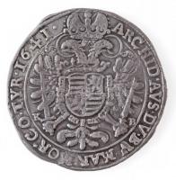 1641K-B 1/2 Tallér Ag "III. Ferdinánd" Körmöcbánya (14,13g) T:2,2- lyuktömés / Hungary 164...